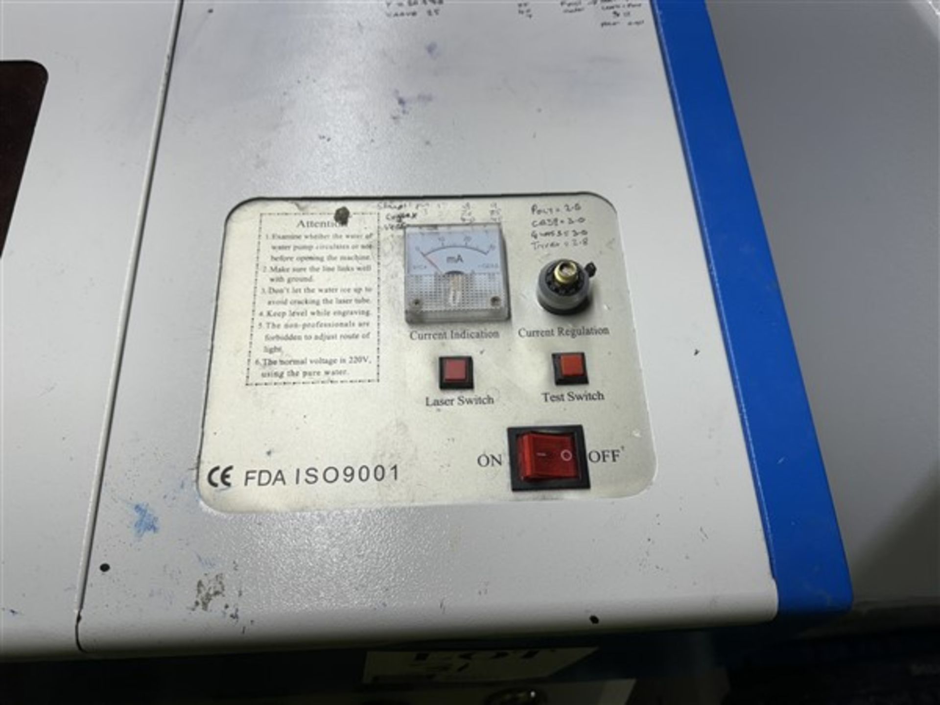 FDA ISO 9001 laser engraver, 220v - Image 2 of 5