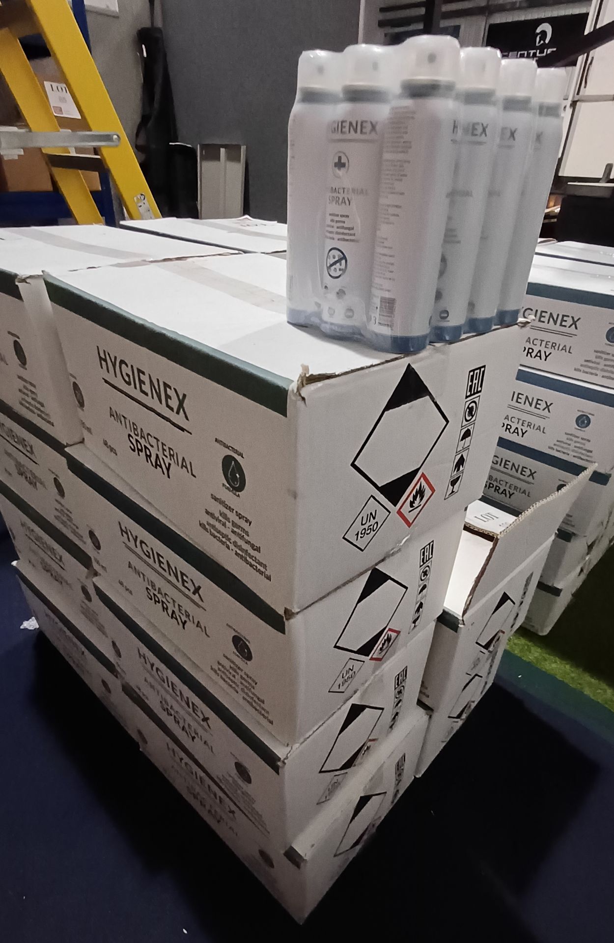 4 Boxes of Hygienex antibacterial spray - Image 3 of 4