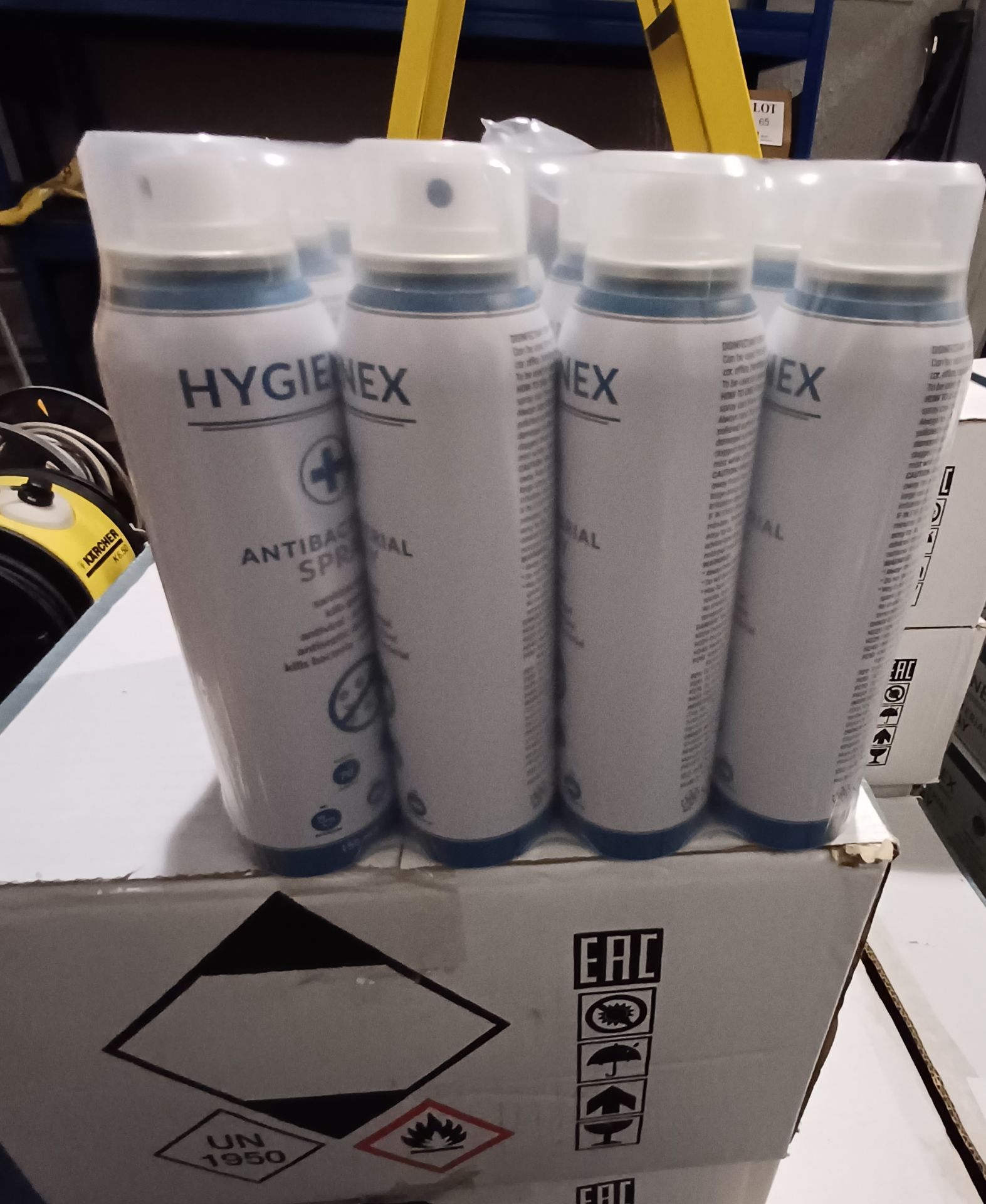 4 Boxes of Hygienex antibacterial spray - Bild 2 aus 4