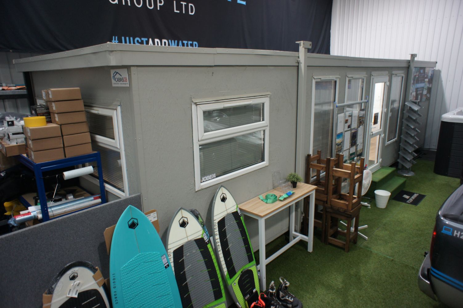 The Assets Of A Boat And Water Sports Retail/ Service Centre