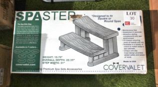 Cover valet Spaster spa steps