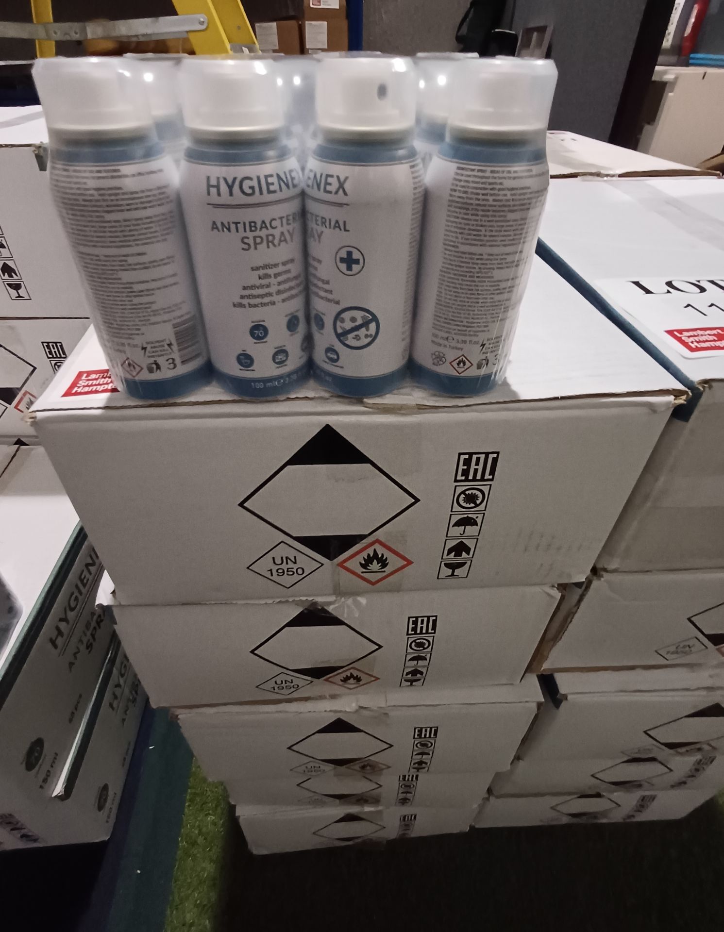 5 Boxes of Hygienex antibacterial spray - Bild 2 aus 5