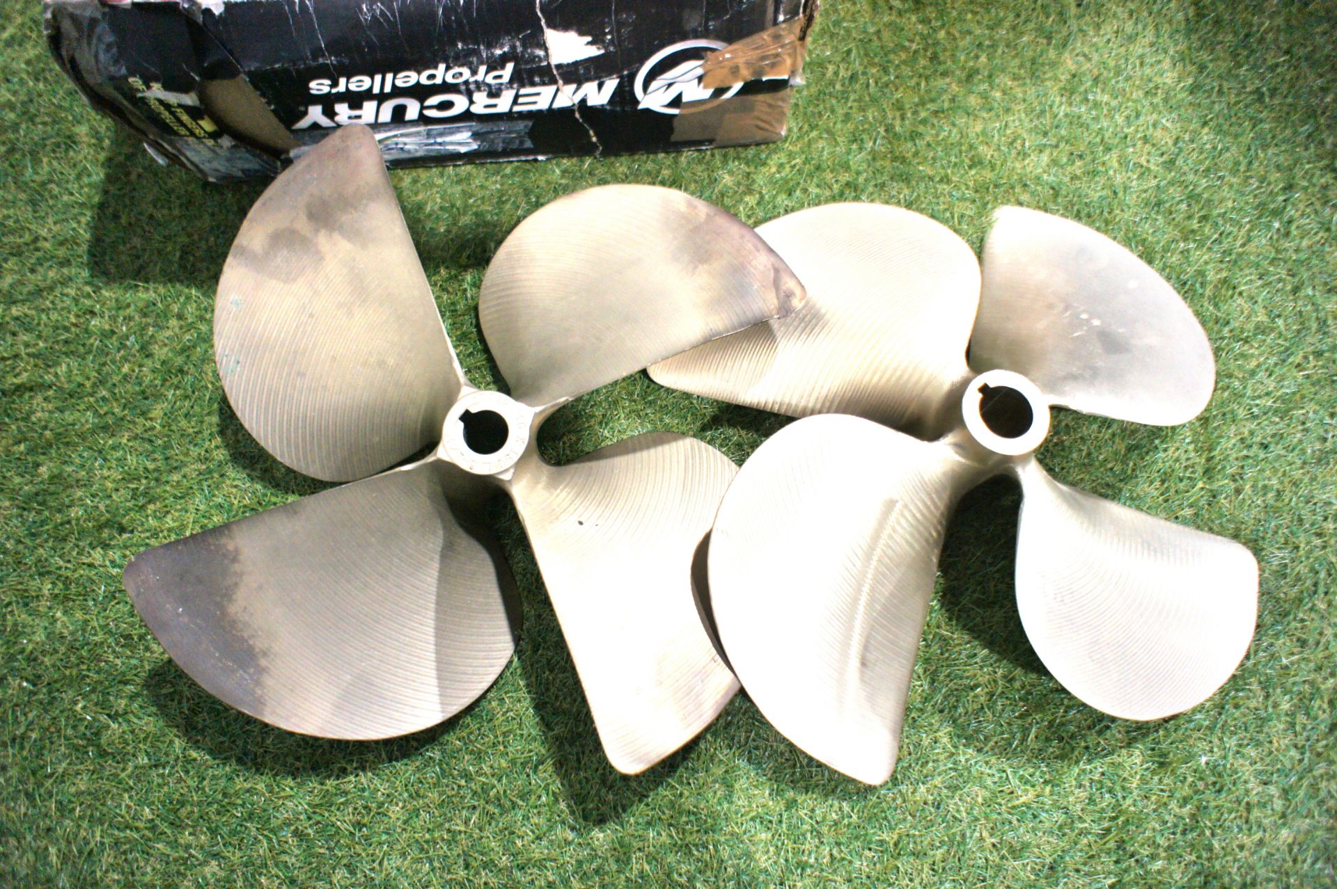 2 x Non ferrous Centurion propellers - Image 3 of 4