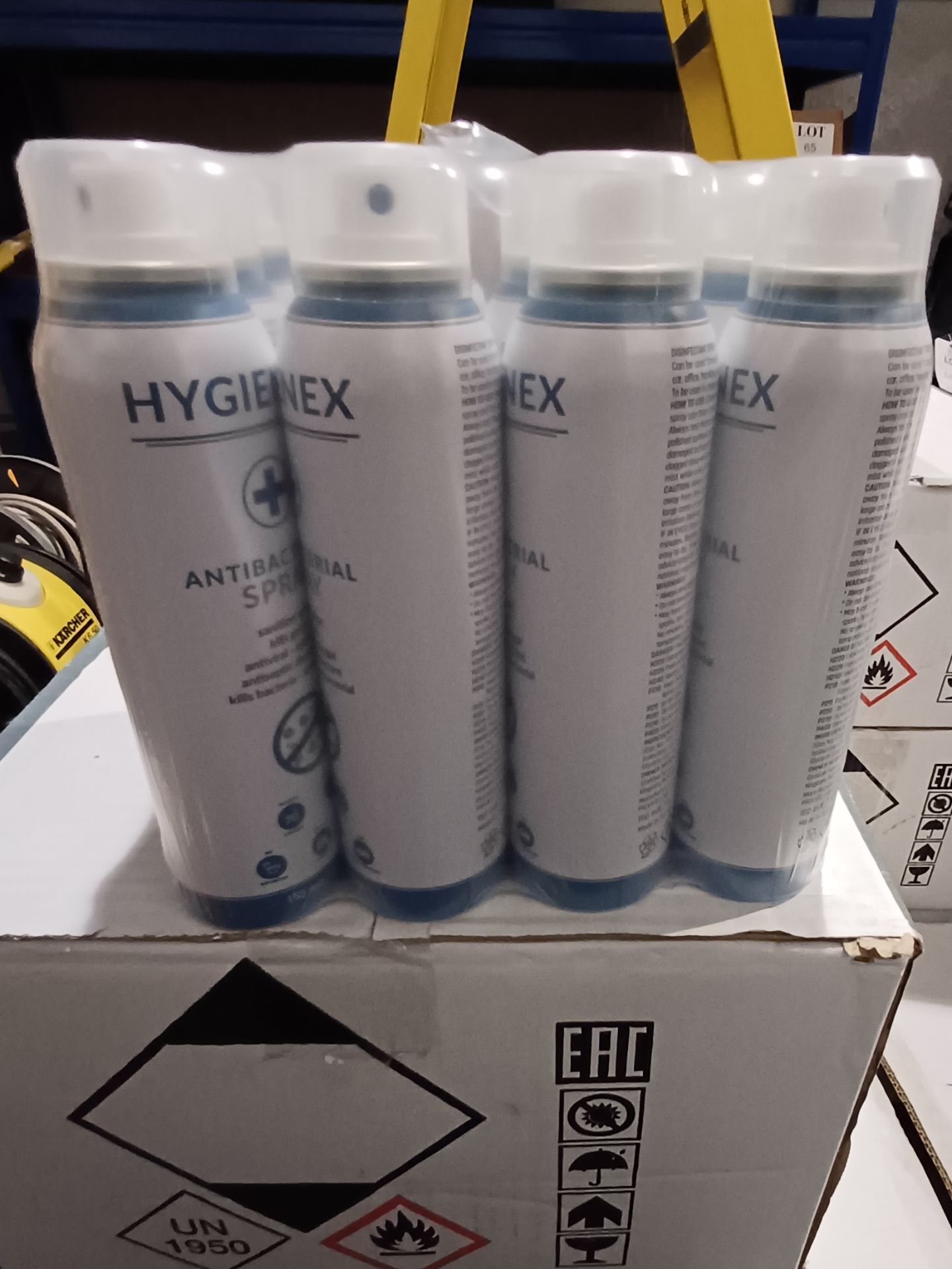 4 Boxes of Hygienex antibacterial spray - Image 3 of 4
