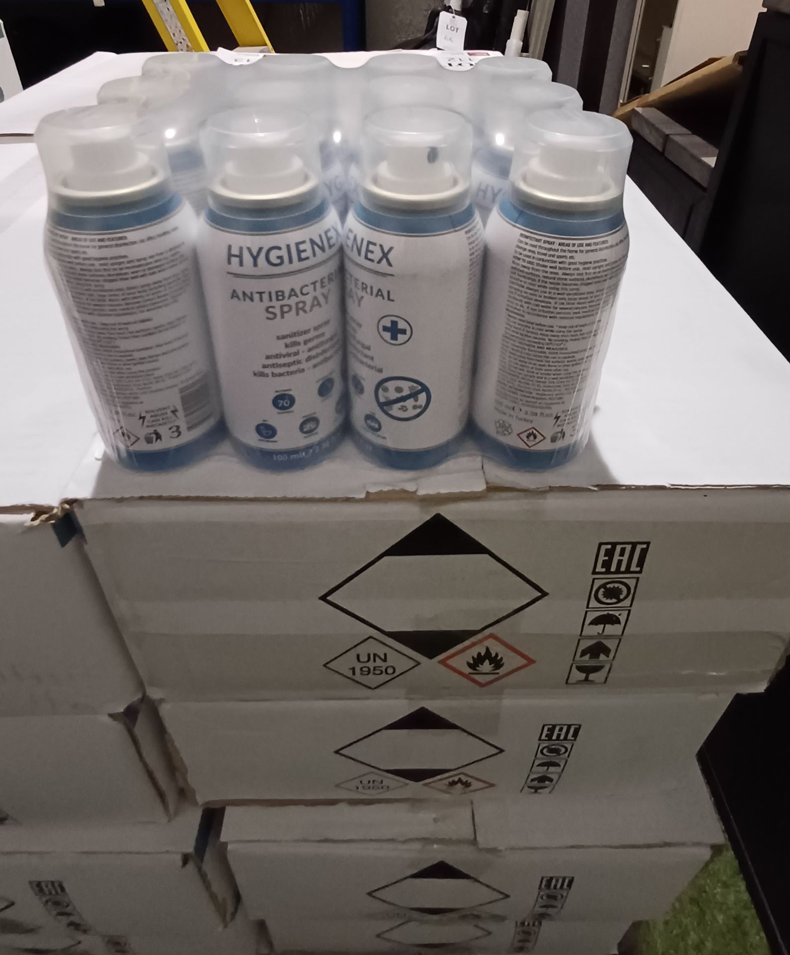 5 Boxes of Hygienex antibacterial spray - Image 2 of 4