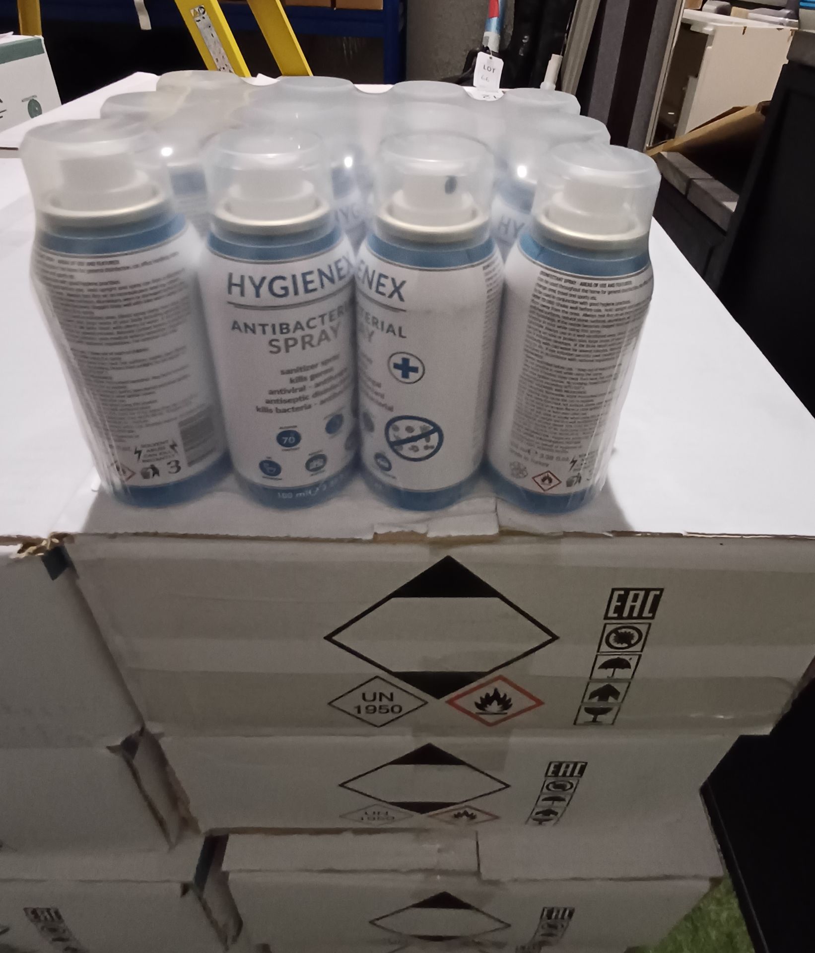 5 Boxes of Hygienex antibacterial spray - Image 2 of 4