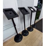 4 x steel fabricated iPad stands