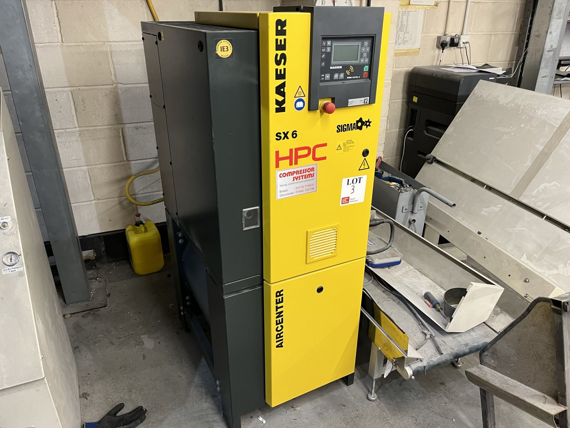 HPC Air Center SX-6 Sigma Rotary screw compressor 2001