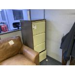 Bisley 4-drawer filing cabinet