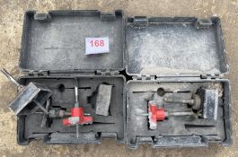Two sets of Back Box Drill Bits