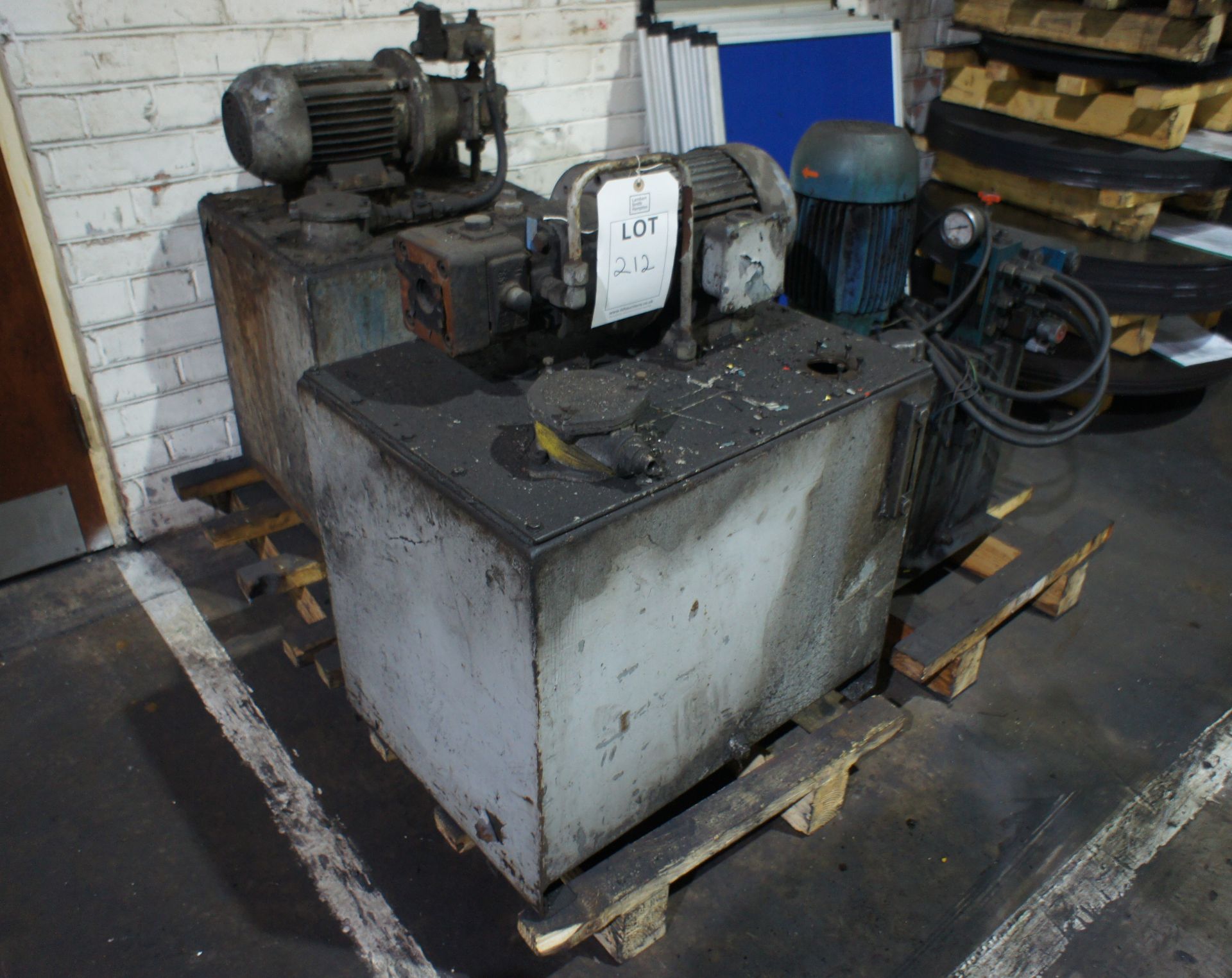 3 Various hydraulic power packs