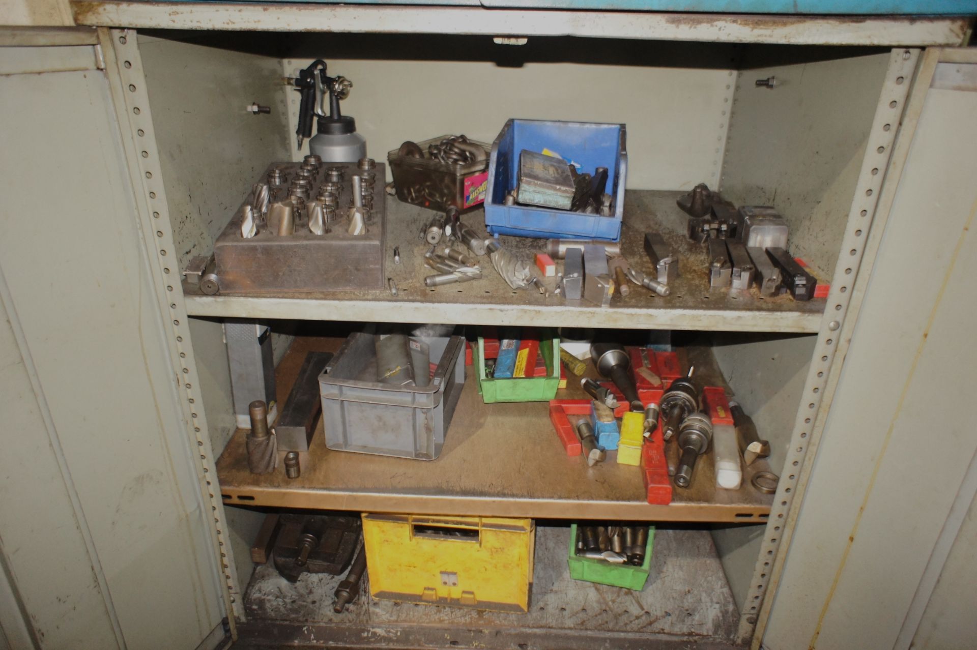 Quantity of various machine tooling