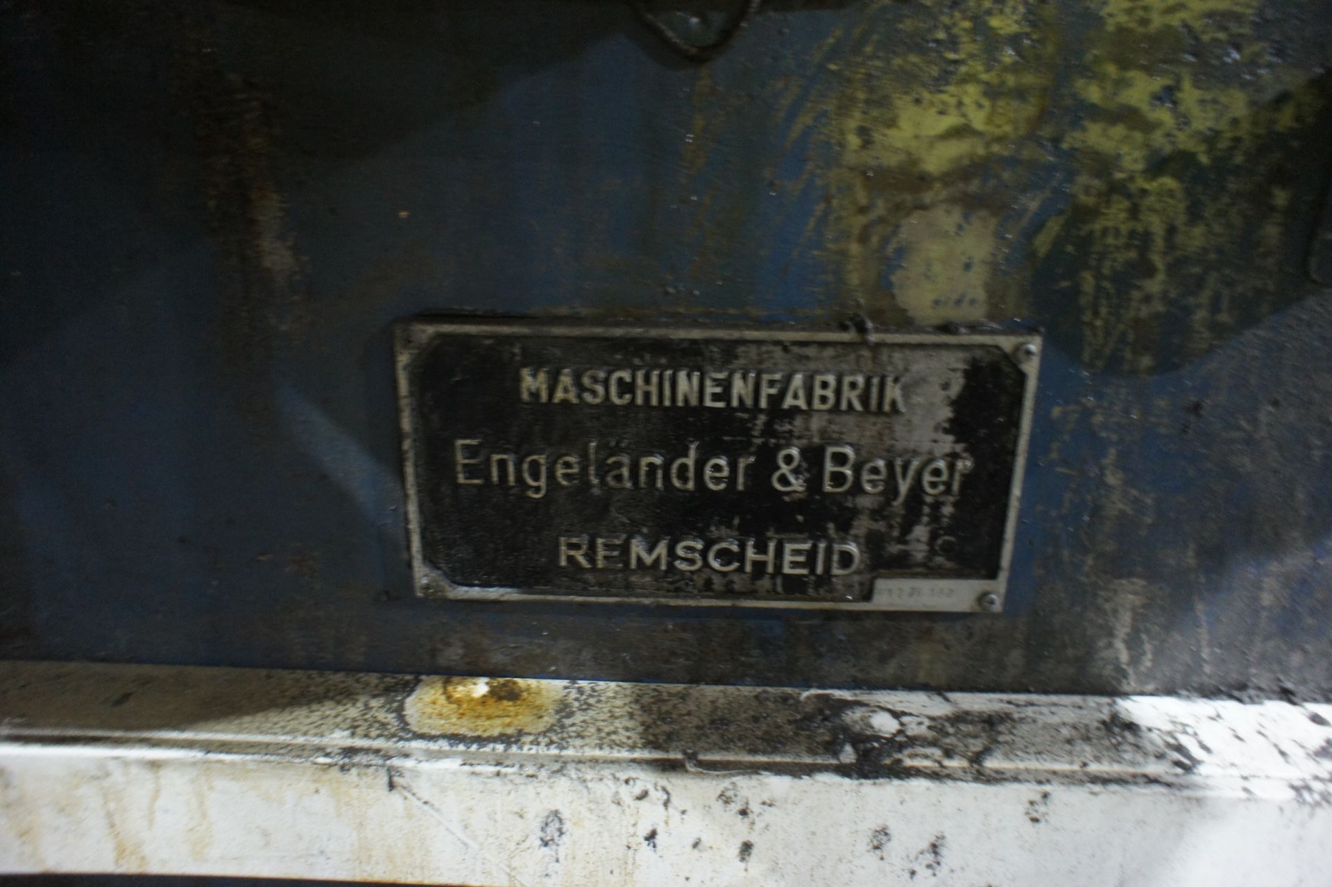 Englander & Beyer rotary surface grinder - Image 6 of 9