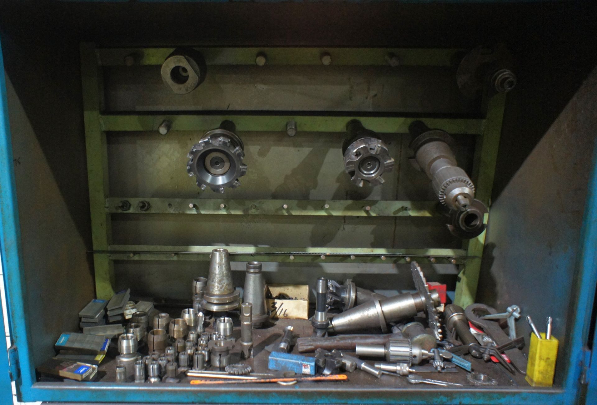 Quantity of various machine tooling