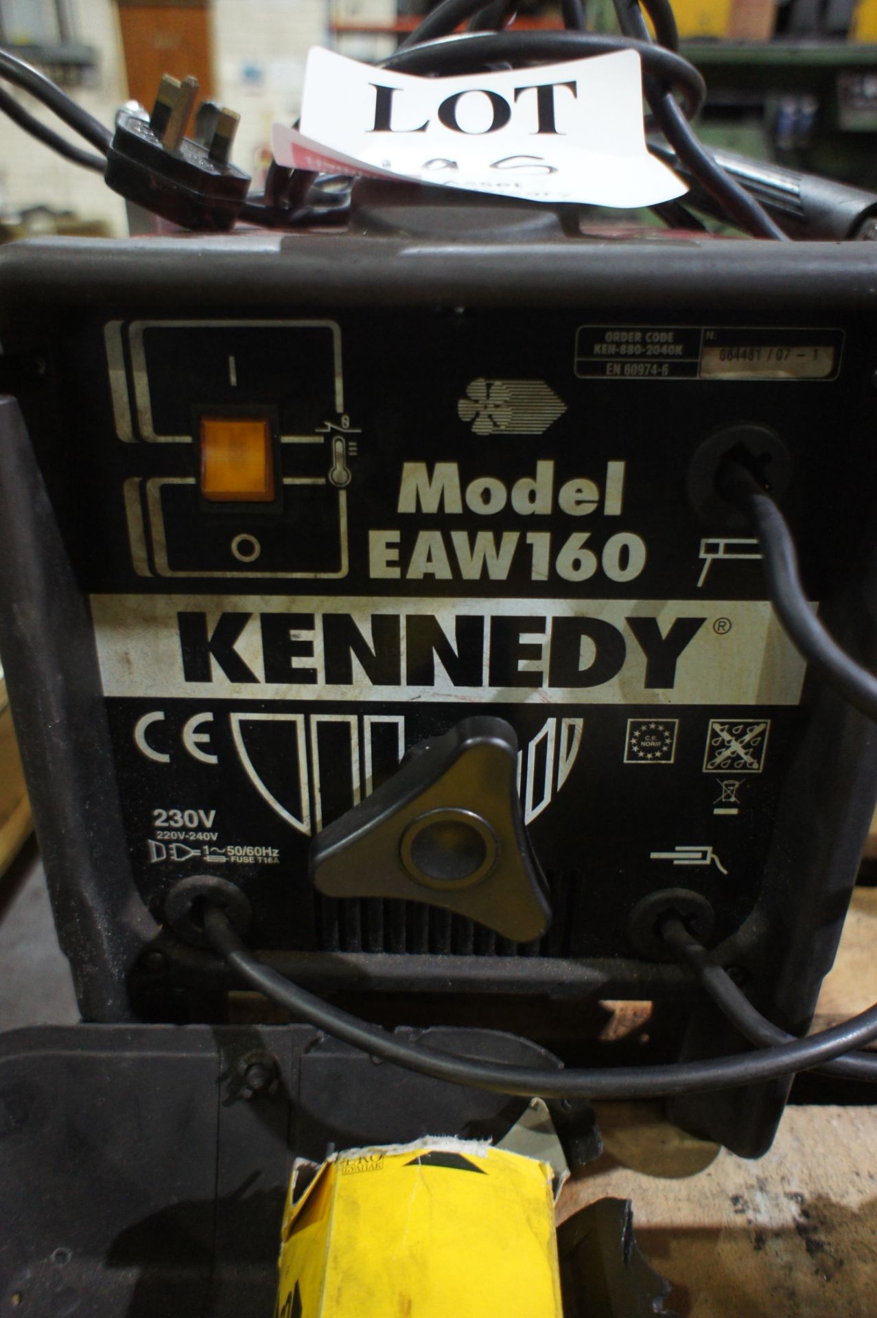 Kennedy EAW160 arc welder - Image 3 of 4