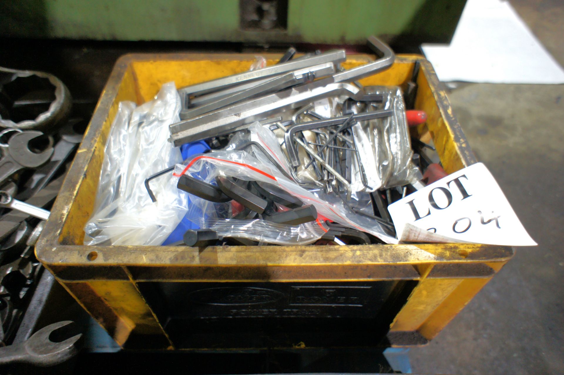 Quantity of various hex keys, to plastic box - Image 2 of 3