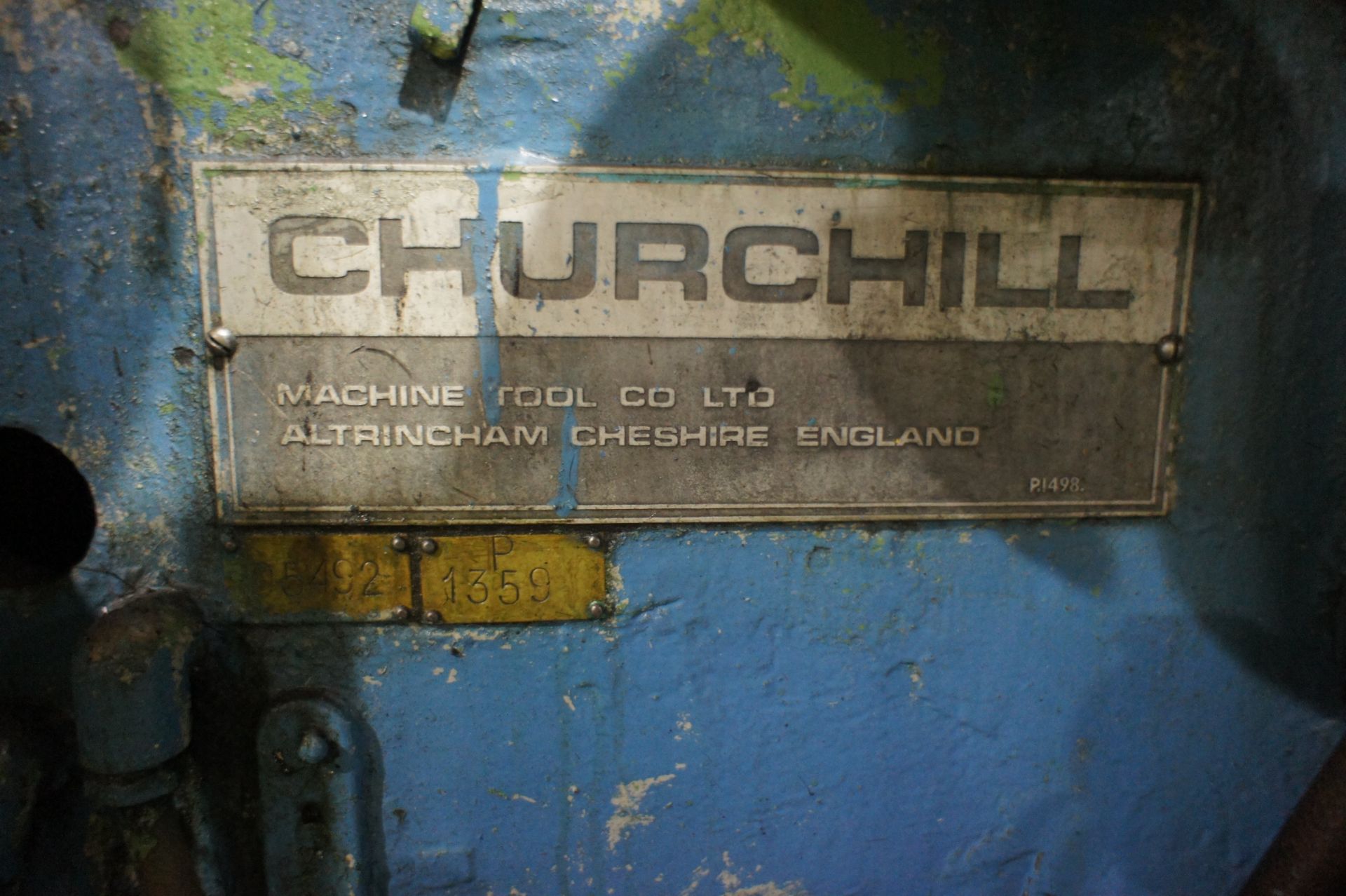 Churchill RBY rotary surface grinder - Image 4 of 5