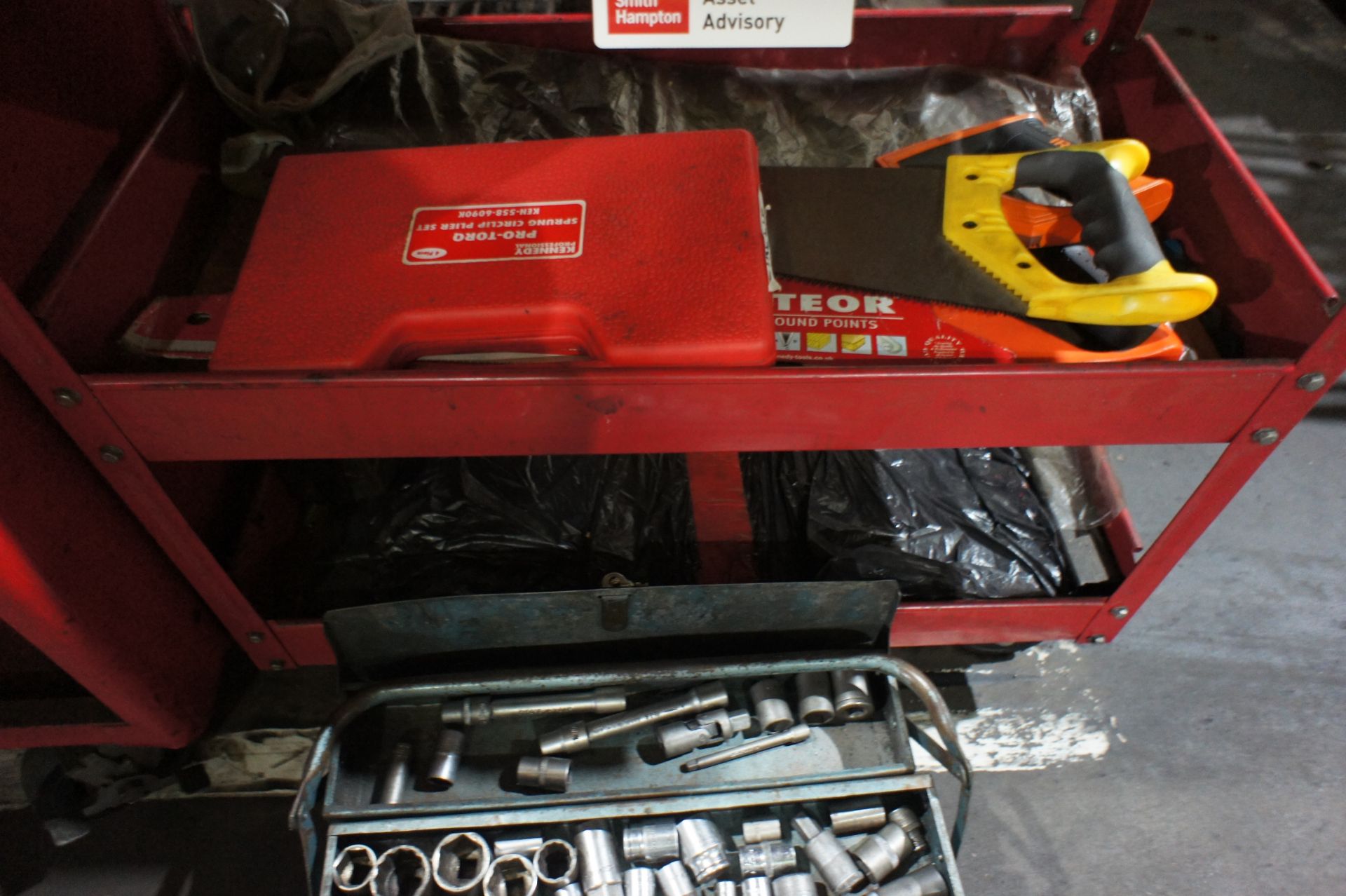 Contents to 2-tier tool cart - Image 3 of 5