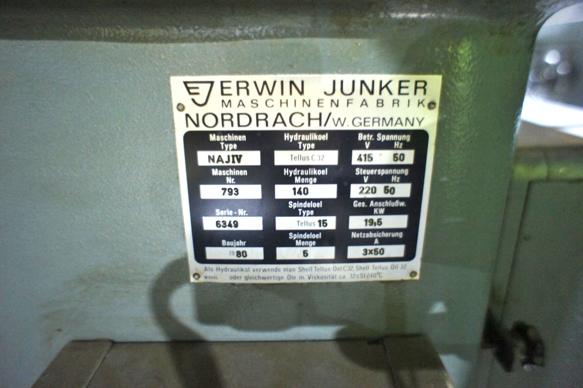 Junker NAJIV saw tooth / tool grinder - Bild 9 aus 11