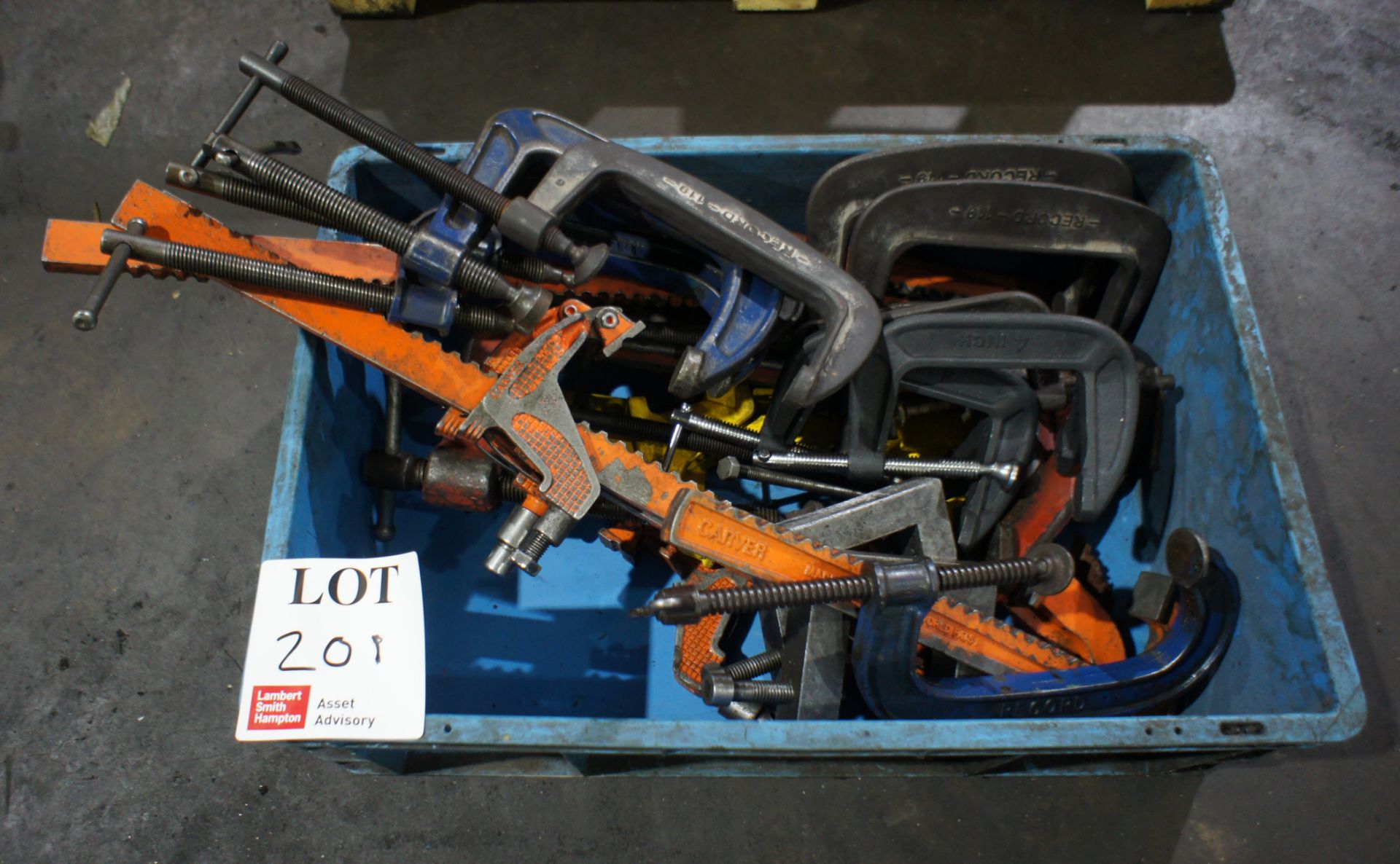 Quantity of various clamps - Image 2 of 3