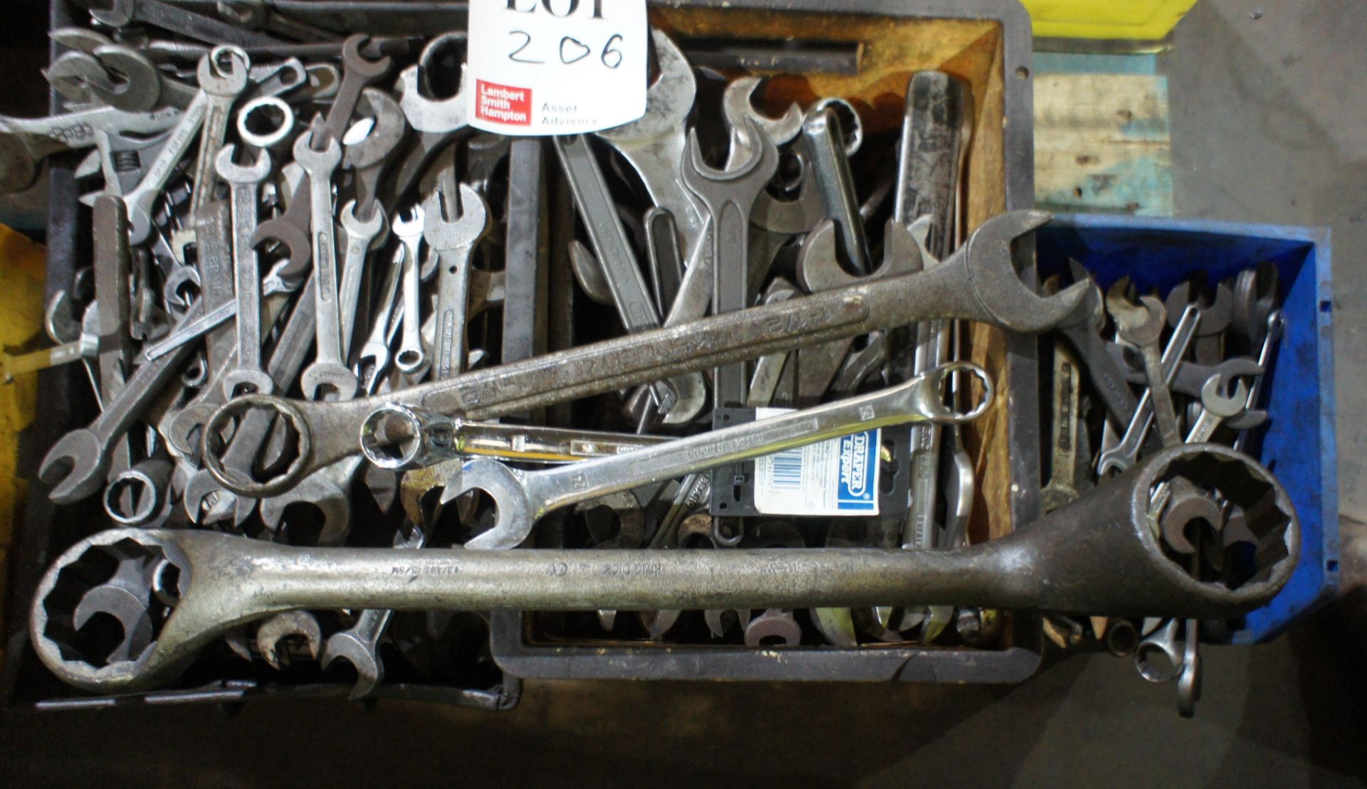 Large quantity of various spanners, to 3 boxes - Image 3 of 5