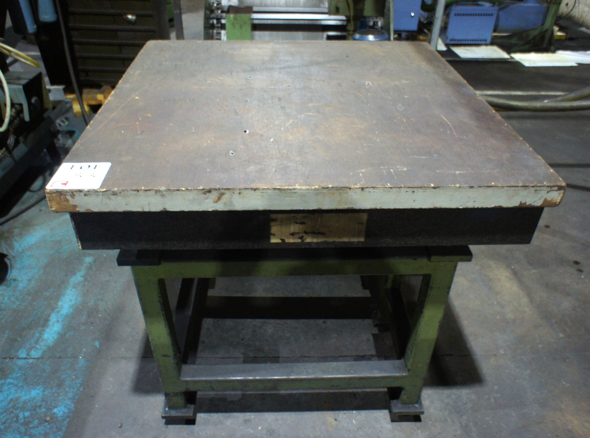 Granite inspection table