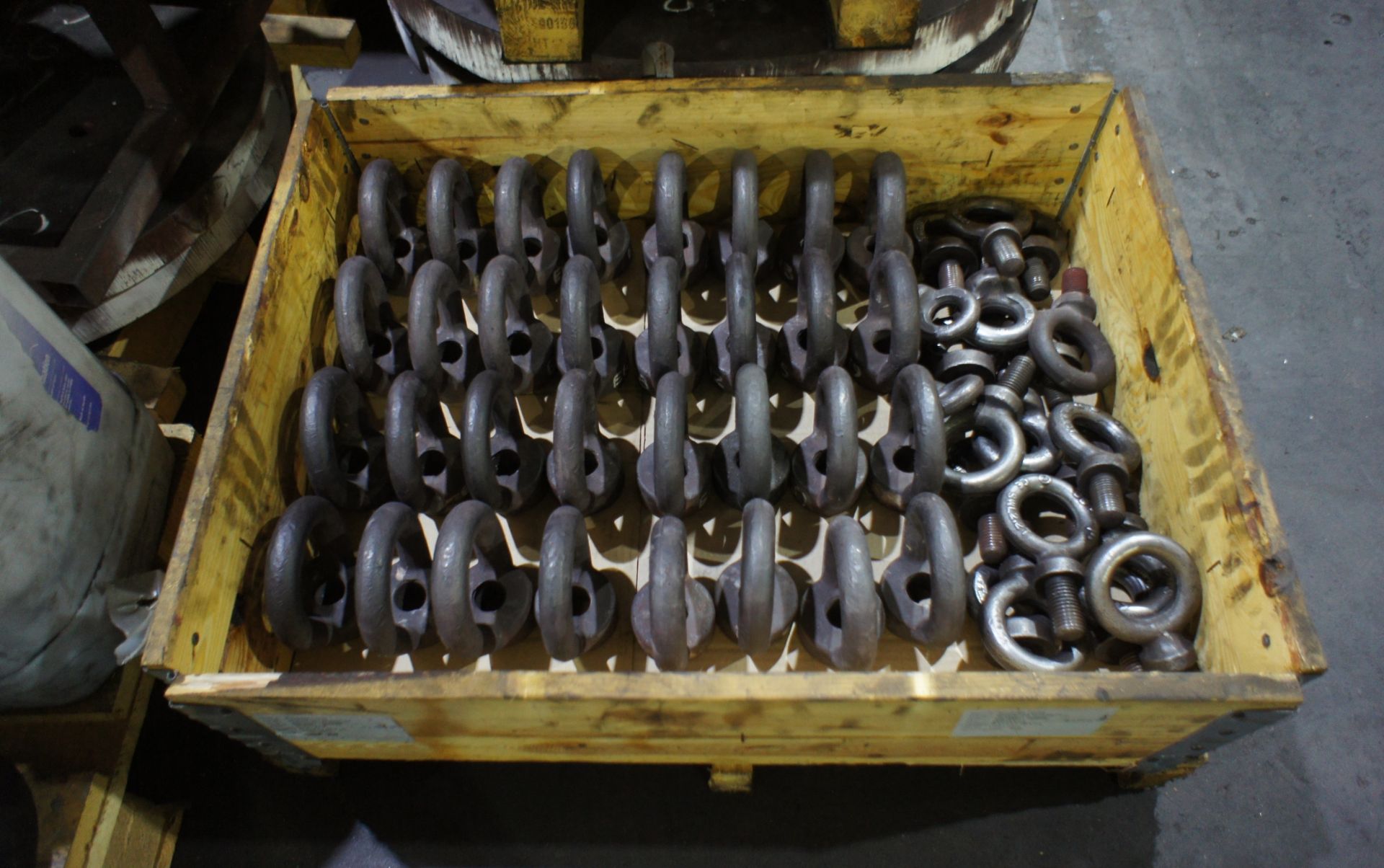 Large quantity of various steel fabricated saw blade heat treatment jigs - Image 4 of 5