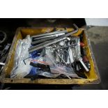 Quantity of various hex keys, to plastic box