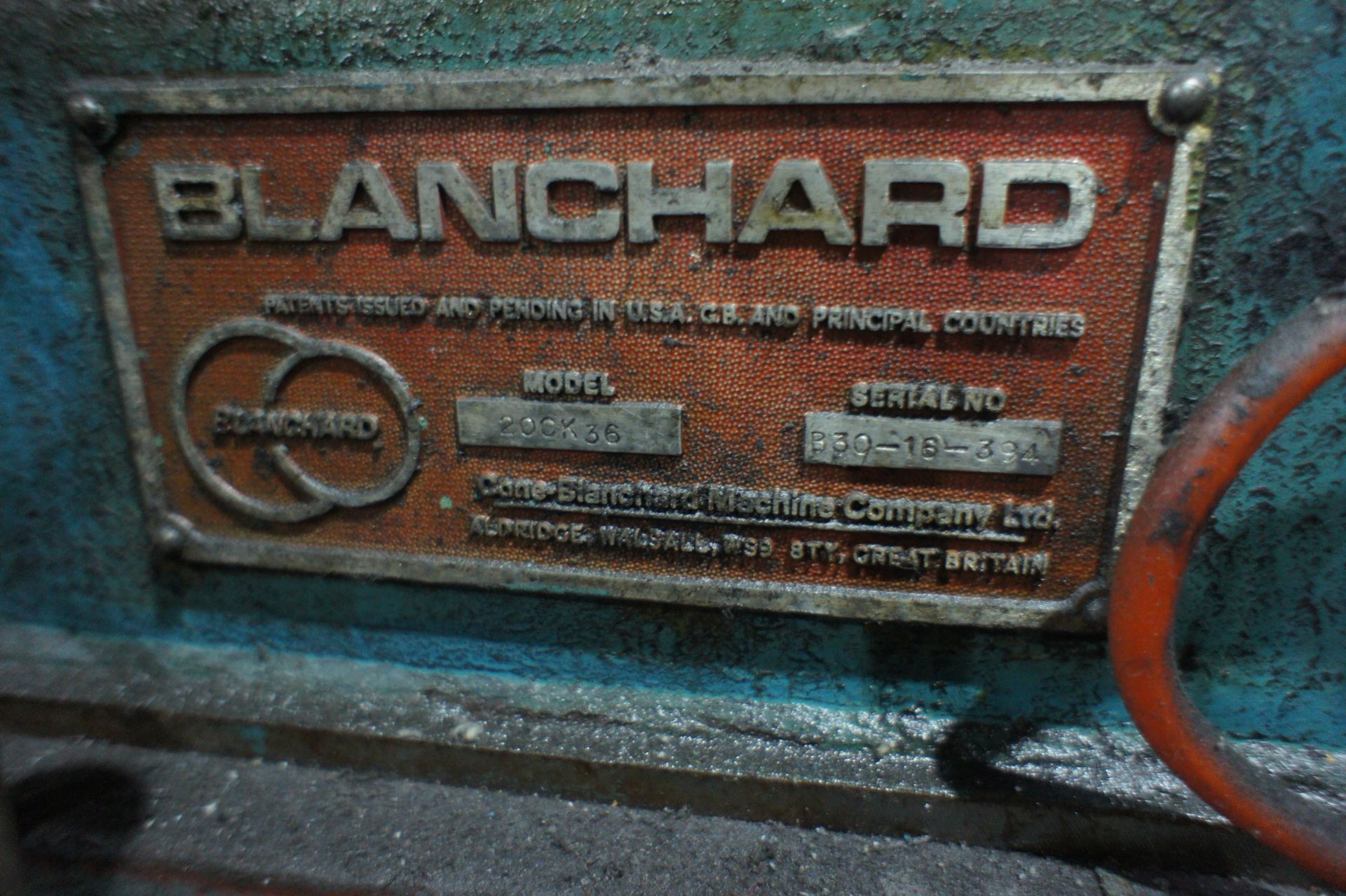 Blanchard 20-CK-36 segmental grinder - Bild 6 aus 7