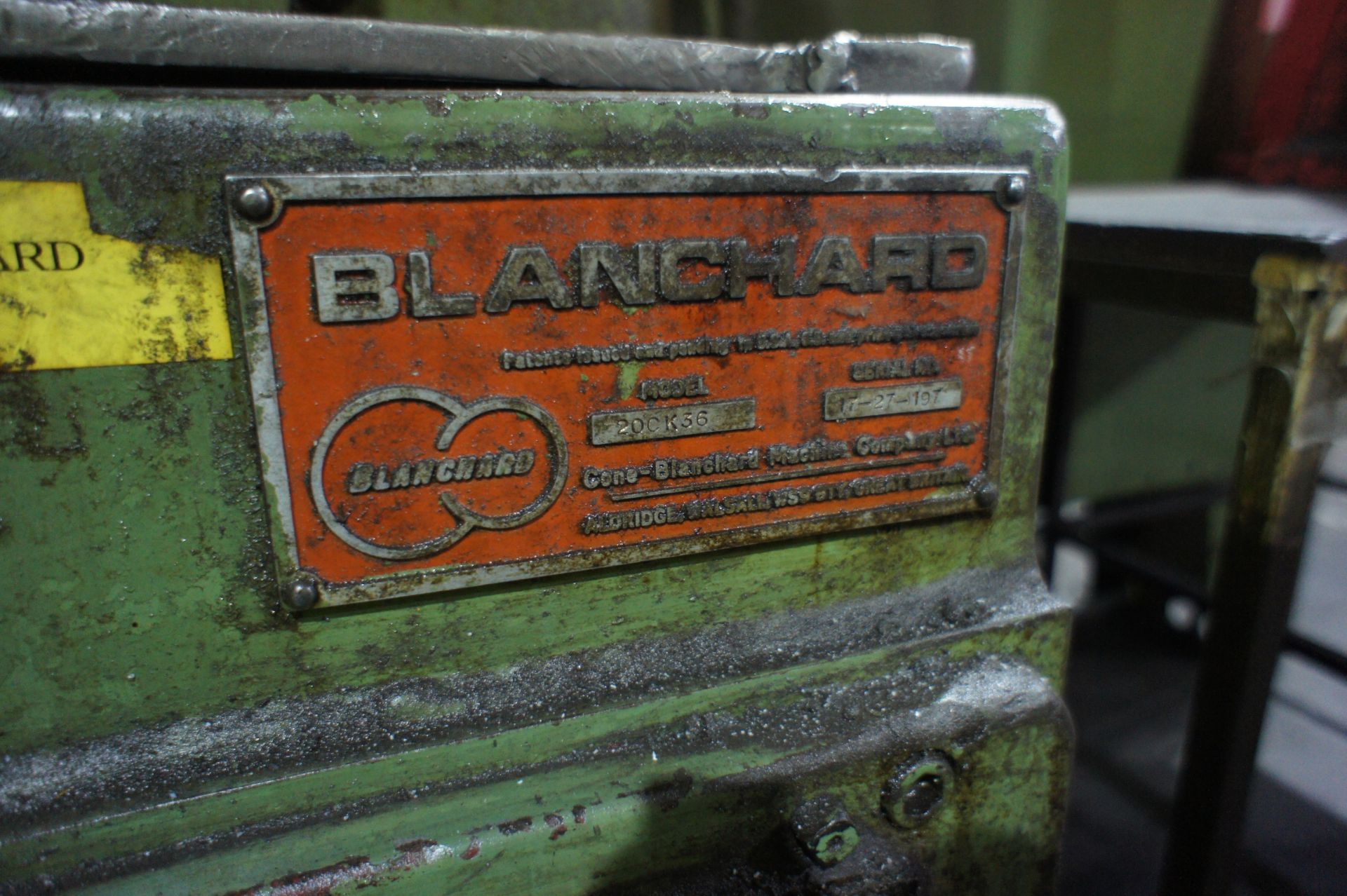 Blanchard 20-CK-36 segmental grinder - Image 5 of 6