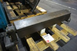 Unnamed 30" x 5" adjustable magnetic machining table