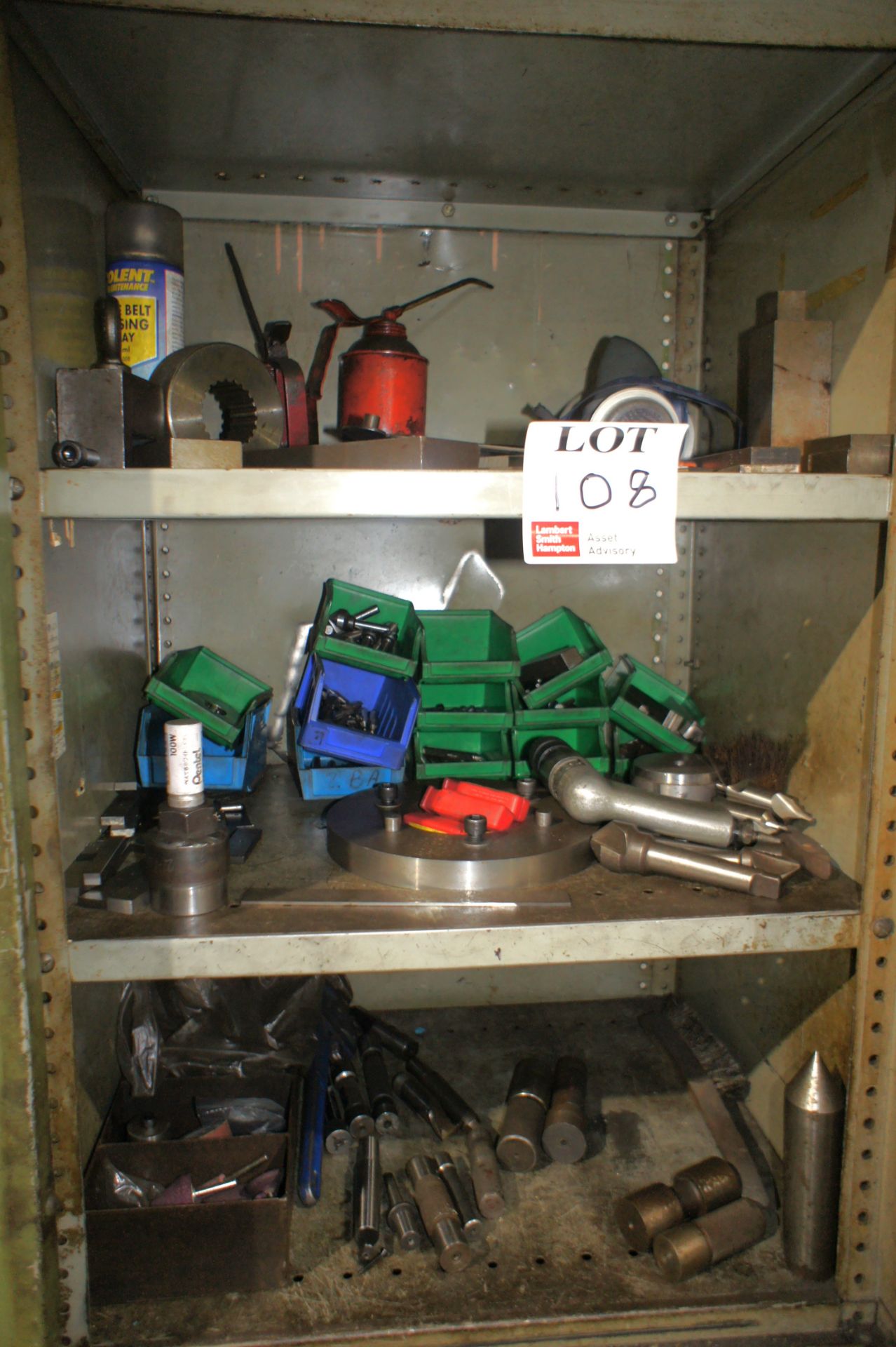 Quantity of various machine tooling