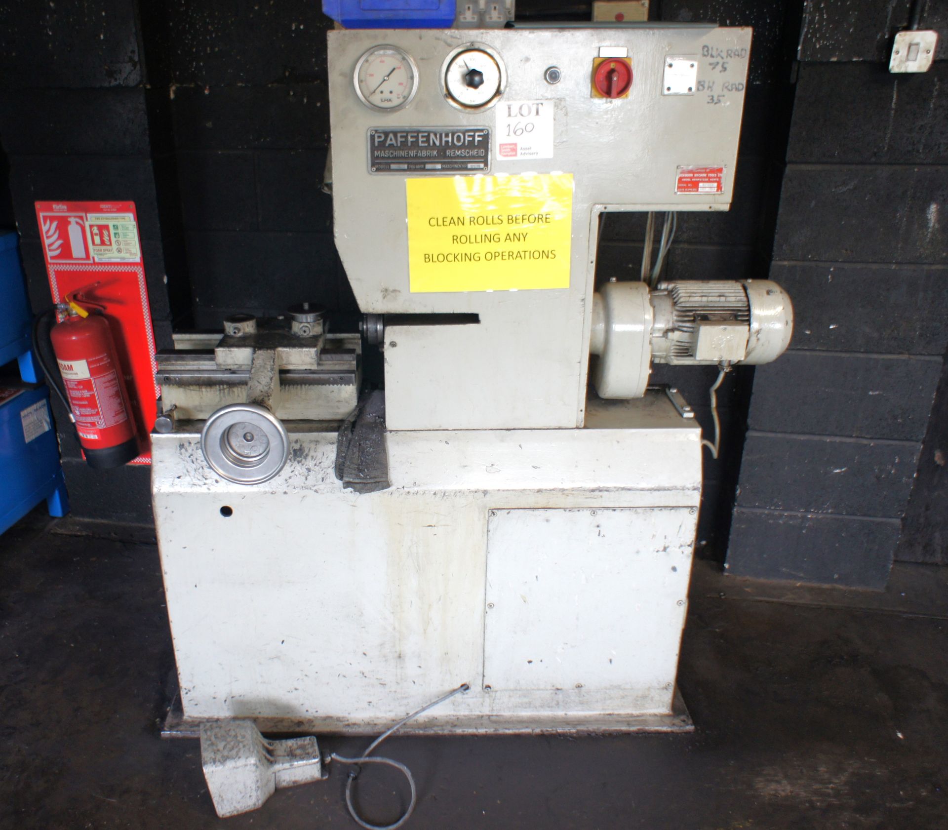 Paffenhoff KWG tension rolling machine - Image 5 of 6