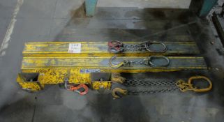 Fork lift truck fork extensions