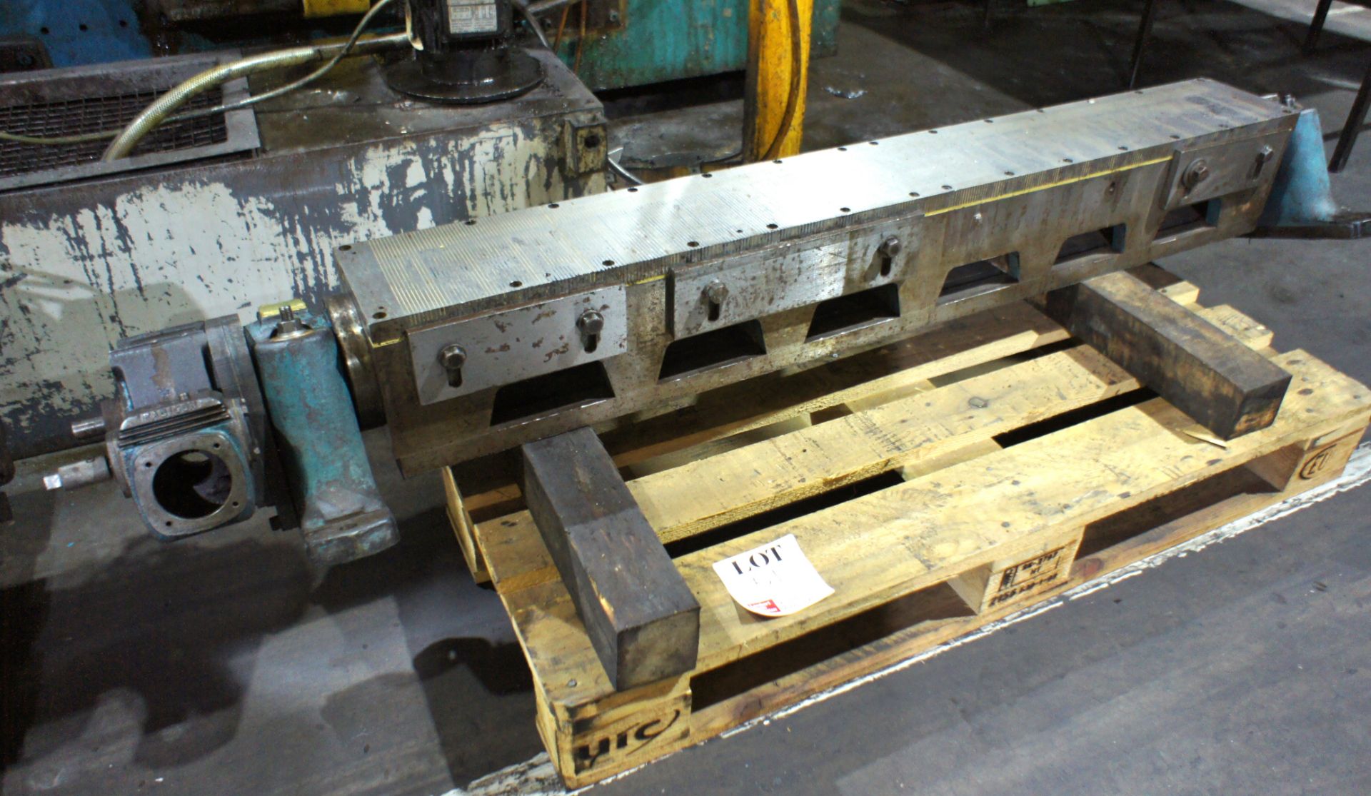 Huphreys 54" x 7" adjustable magnetic machining table