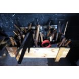 Quantity of various Smithing hand tools