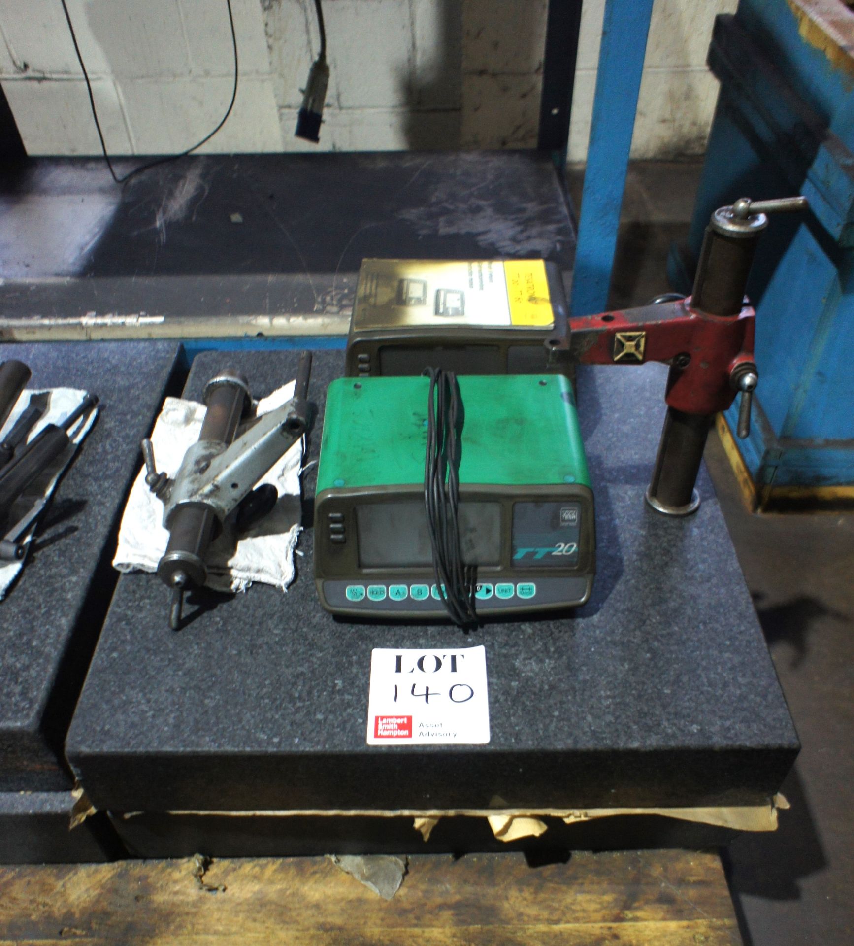 Granite insert 2' x 2' with Tesa TT20 probe display unit