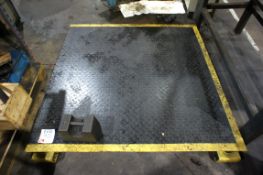 Jadever JIK-8CSB platform floor scale