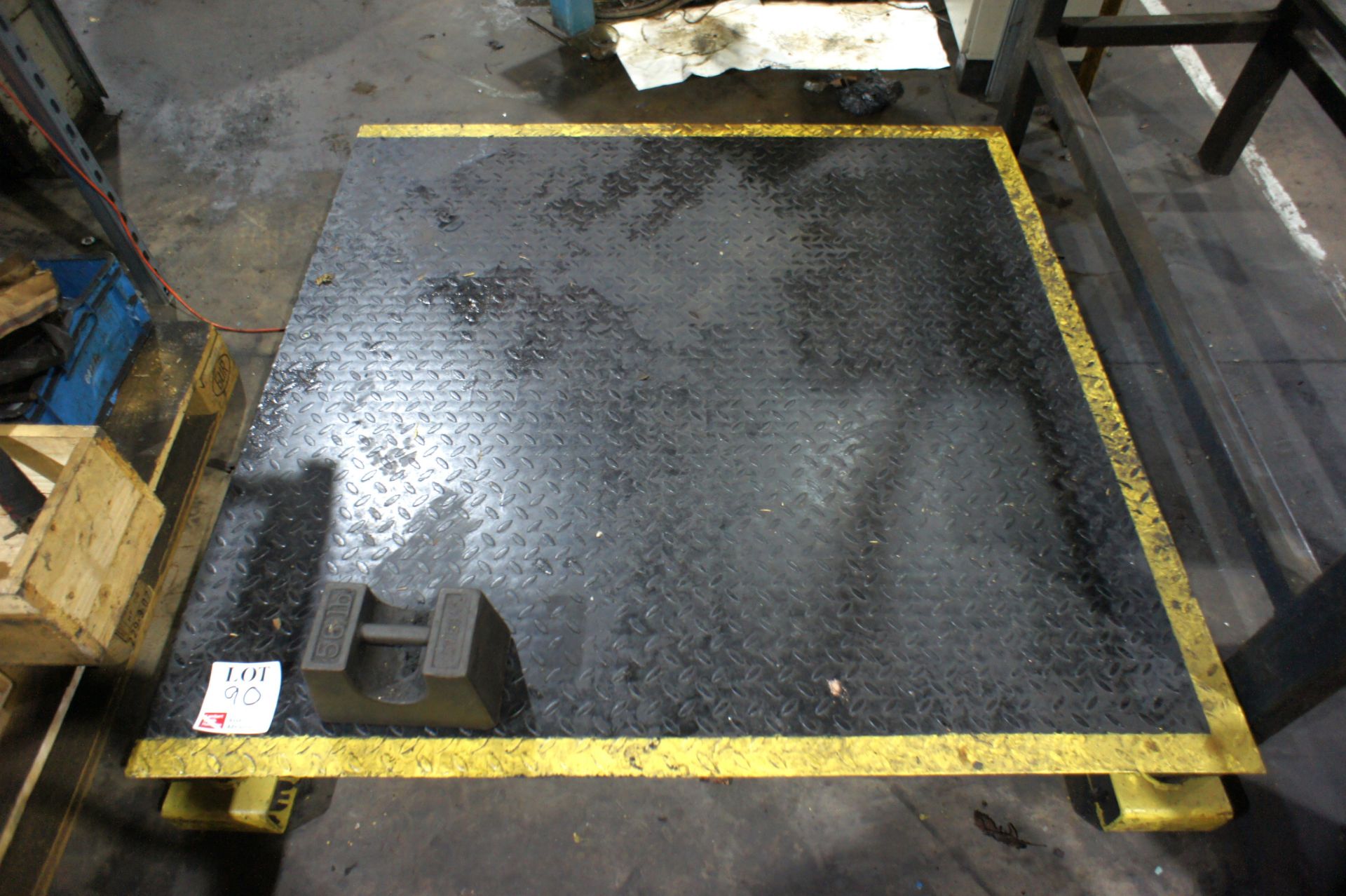 Jadever JIK-8CSB platform floor scale