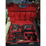 Hydraulic gear pulling set, to case