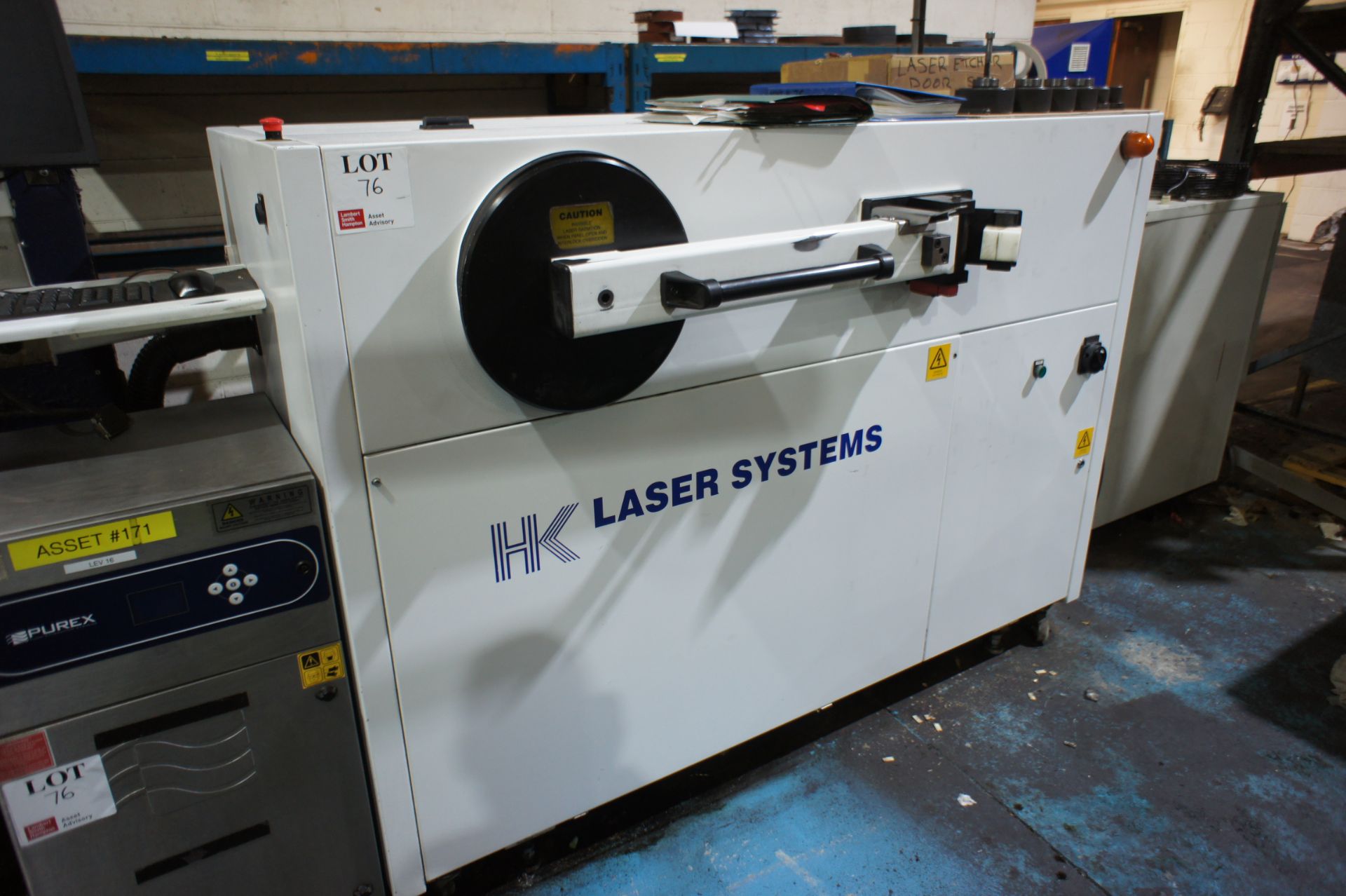 HK R5 Type ND YA, laser etching system
