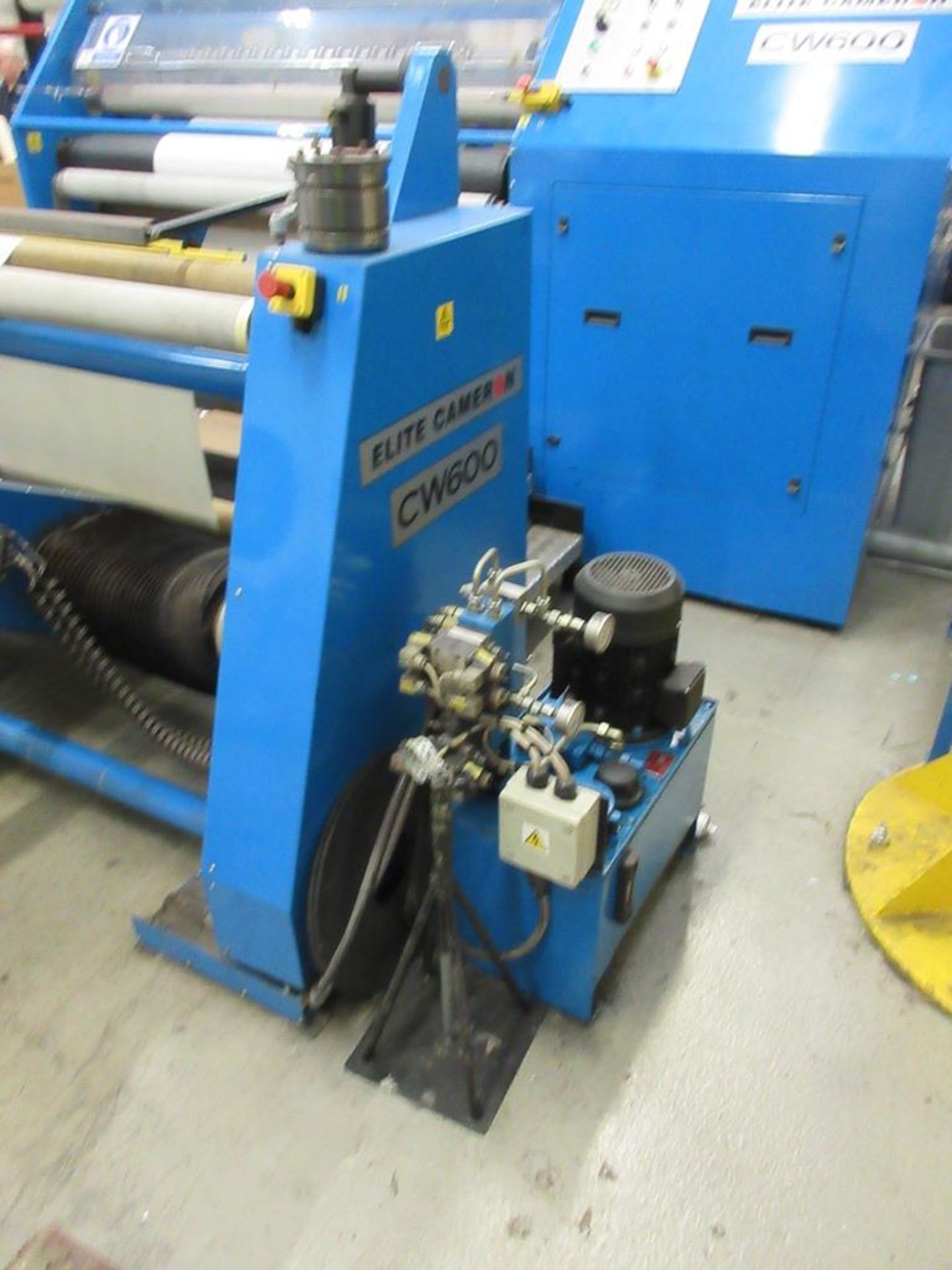 Elite Cameron CW600 automatic slitting machine, s/n: MO2030 (2001), capacity 3000kg with - - Image 3 of 16