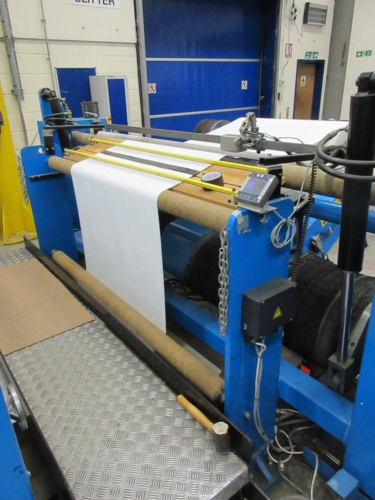 Elite Cameron CW600 automatic slitting machine, s/n: MO2030 (2001), capacity 3000kg with - - Image 12 of 16