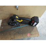 Fromm cordless strapping tool, model PS319 with Milwaukee 18v battery