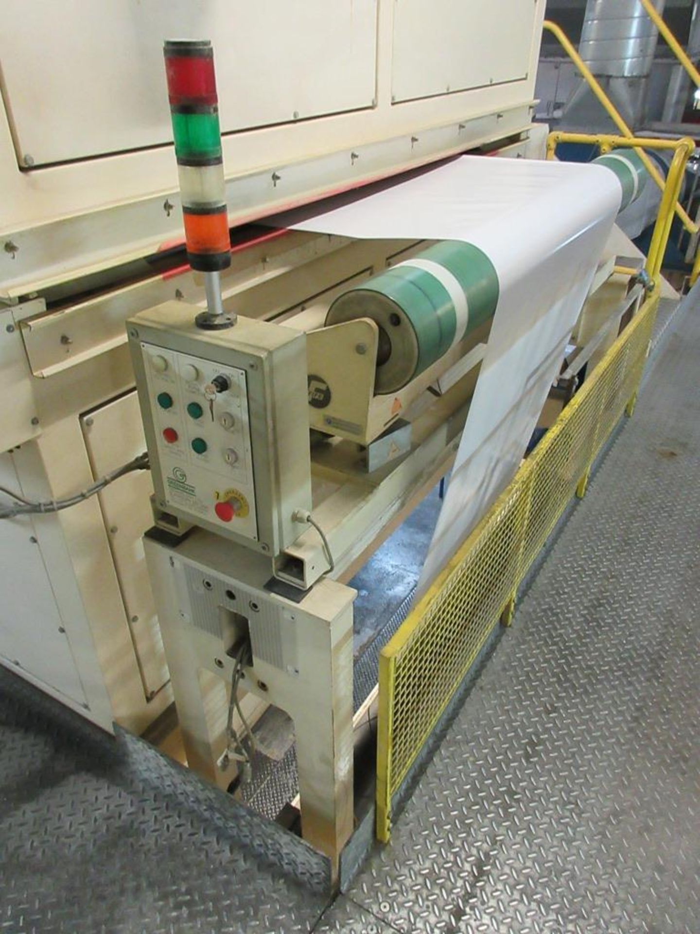 Greenbank primer rolling station and oven, contract ref: 10.226.0 (2000), approx. dimensions 6m x 3m - Image 20 of 38