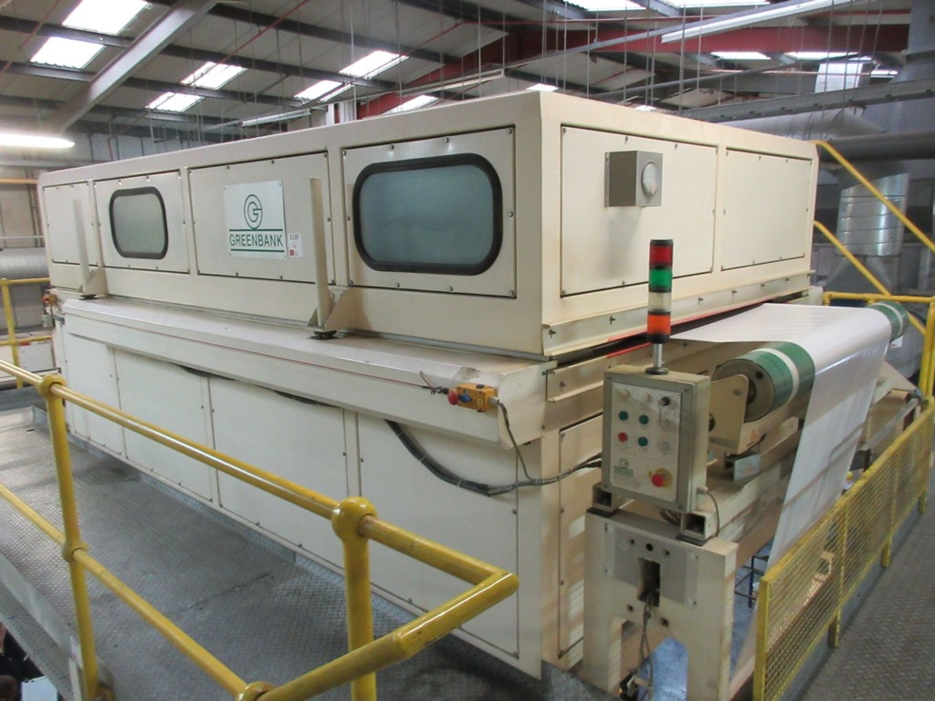 Greenbank primer rolling station and oven, contract ref: 10.226.0 (2000), approx. dimensions 6m x 3m - Image 13 of 38