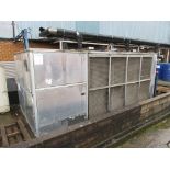 Euroclimate 6 fan chiller unit with 2 x compressors NB: This item has no record of Written Scheme of