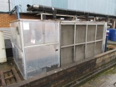 Euroclimate 6 fan chiller unit with 2 x compressors NB: This item has no record of Written Scheme of