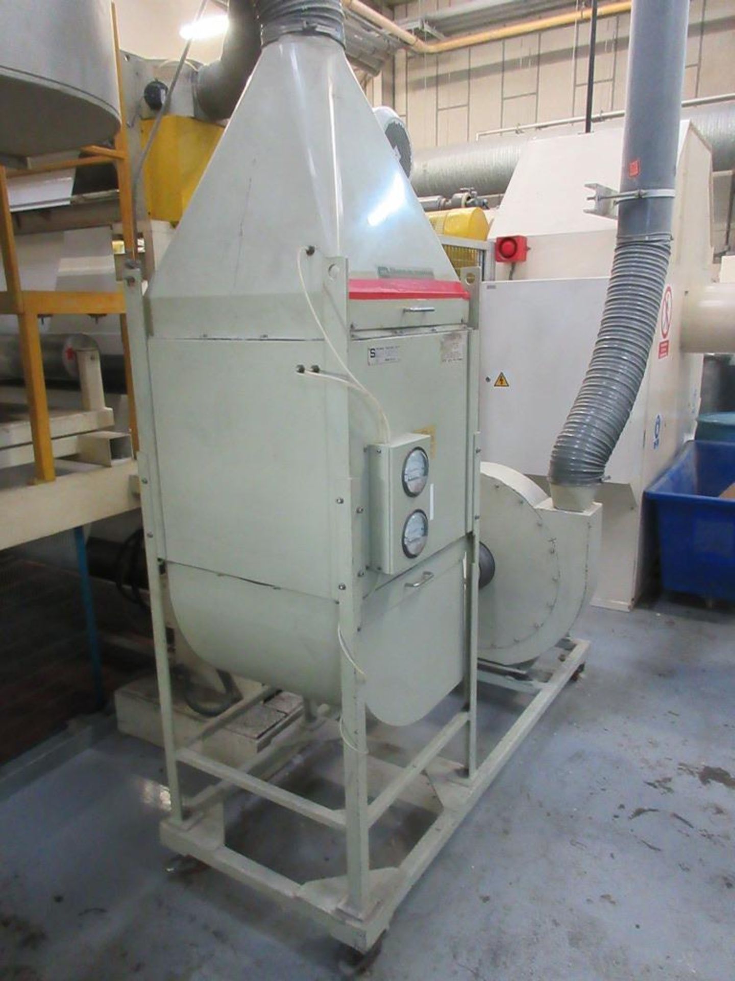 Sherman Treaters Pre- treater, type GX100R, s/n: 100172 (2000) with overhead system, type HT7, s/ - Bild 7 aus 10