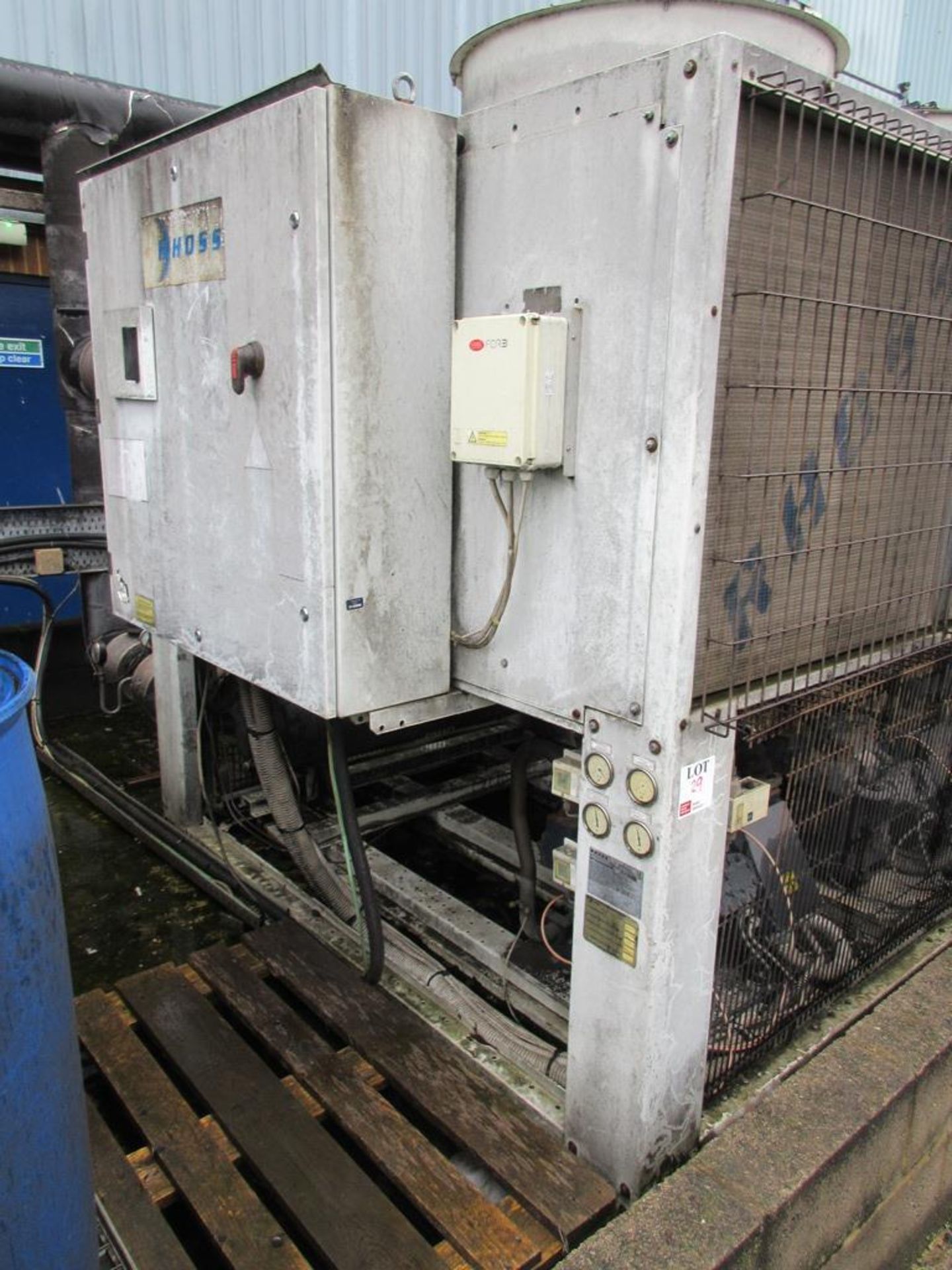 Ross 4 fan chiller unit, type R41C NB: This item has no record of Written Scheme of Thorough - Image 2 of 8